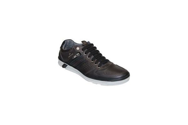 Pánské tenisky nízké PE/S116602-03 BROWN