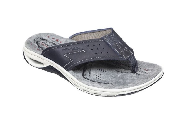 Pánské pantofle žabky PE/131663-11 BLUE (45)