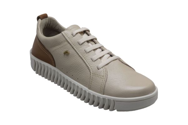 Dámská teniska nízká PE/210502-03 CREME
