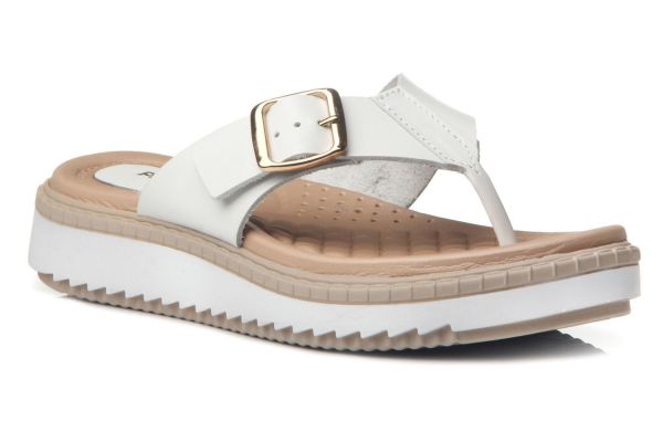 Dámský pantofel PE/233604-01 BRANCO