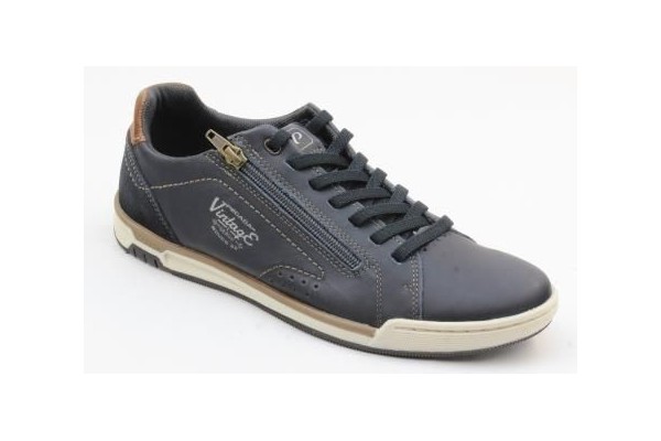 Pánská teniska nízká PE/119507-06 NAVY (45)