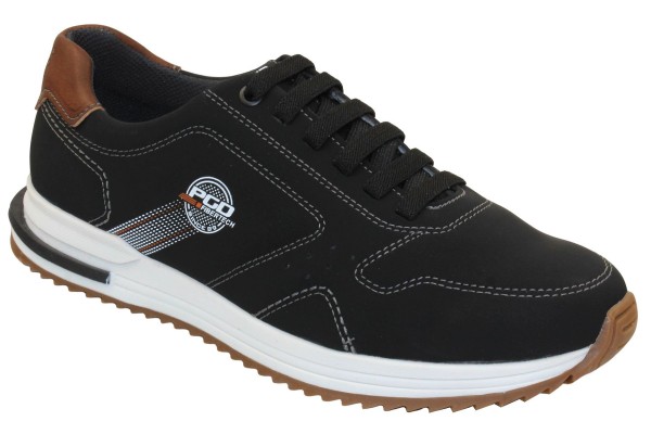 Pánské tenisky nízké PE/171604-07 PRETO  (40)