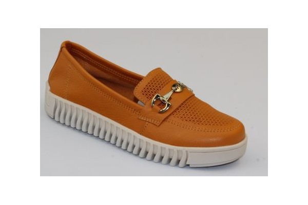 Dámská teniska slip-on PE/210513-04 TANGERINA (38)