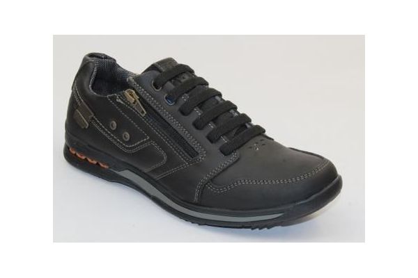Pánské tenisky nízké PE/114858-05 BLACK (45)