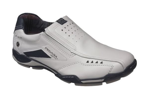 Pánská teniska slip-on PE/S112663-01 BRANCO