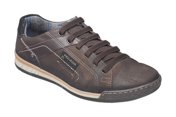 Pánské tenisky nízké PE/S116901-09 BROWN