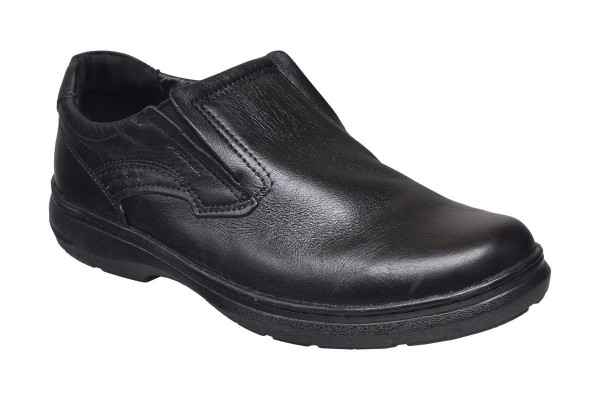Pánské polobotky mokasíny PE/125007-01 PRETO