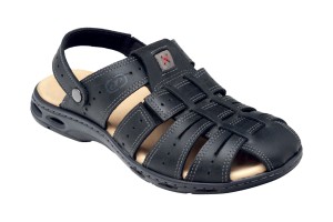 Pánské sandály PE/30681-06 NERO